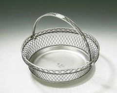 George III. Brotkorb von Nathaniel Smith & Company, Sheffield, 1806