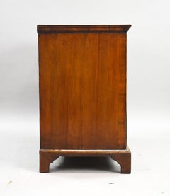 George III Burr Walnut Chest of Drawers