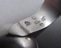 George III Caddy Spoon Made in Birmingham by Cocks & Bettridge, 1805
