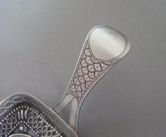 George III Caddy Spoon Made in Birmingham by Cocks & Bettridge, 1809