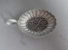 George III Caddy Spoon Made in Birmingham by Joseph Willmore, 1807