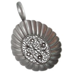 George III Caddy Spoon Made in Birmingham by Joseph Willmore, 1807