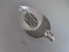 George III Caddy Spoon Made in Birmingham by Samuel Pemberton, 1804