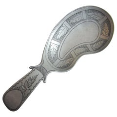 George III Caddy Spoon Made in London by Cocks & Bettridge, 1814