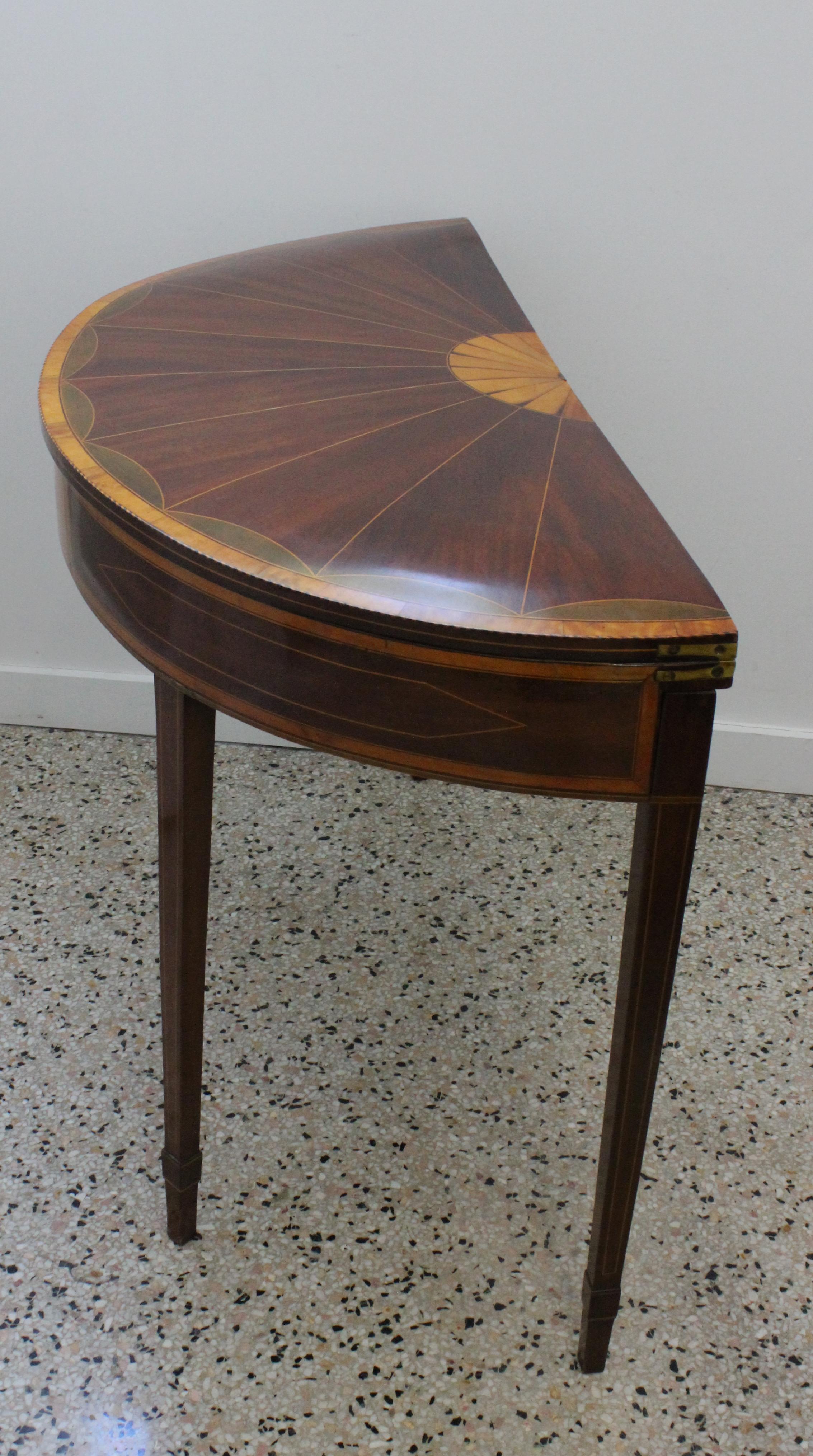 George III Card Table For Sale 4
