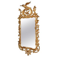 George III Carved Giltwood Mirror