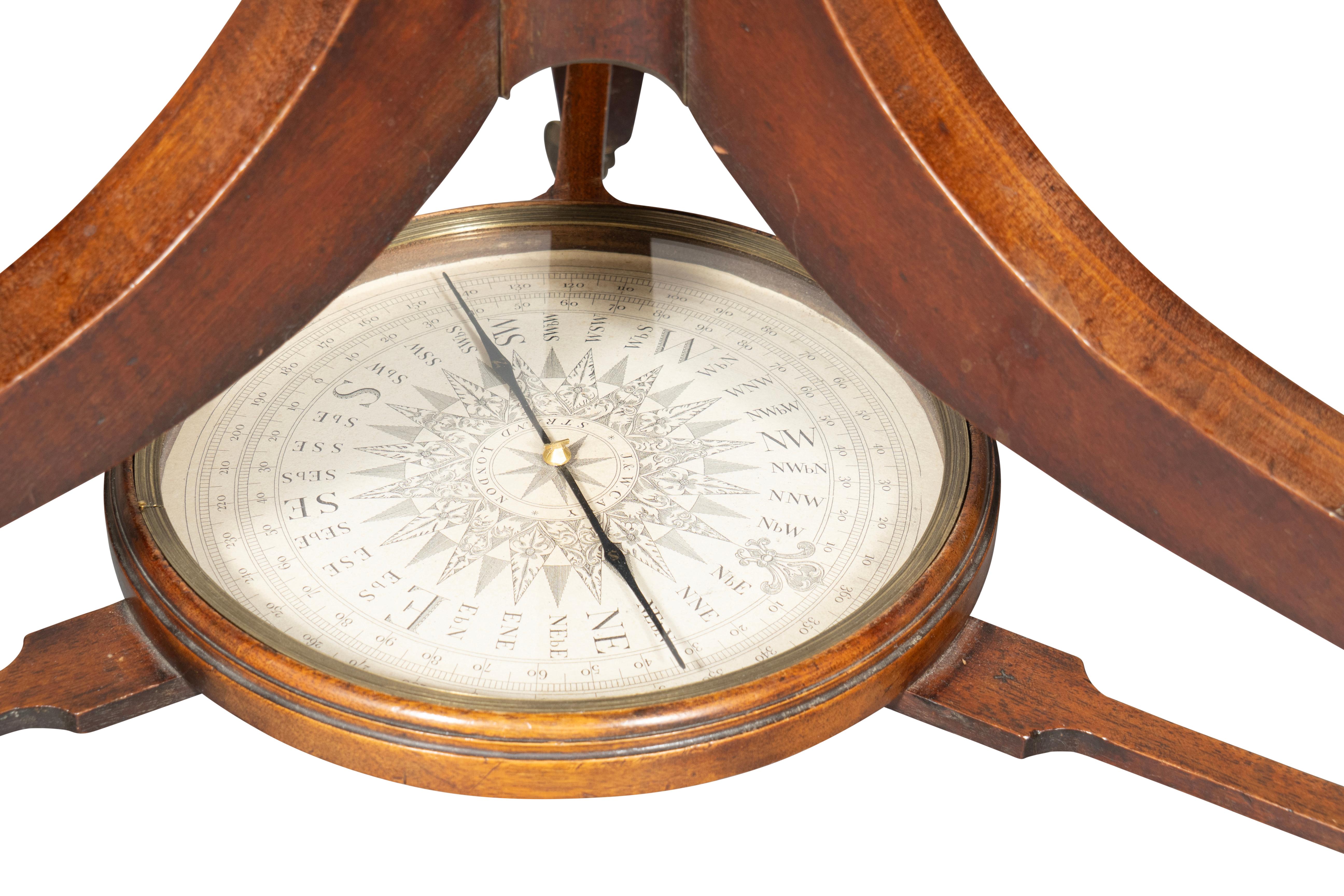 English George III Celestial Floor Globe By J&W Cary For Sale