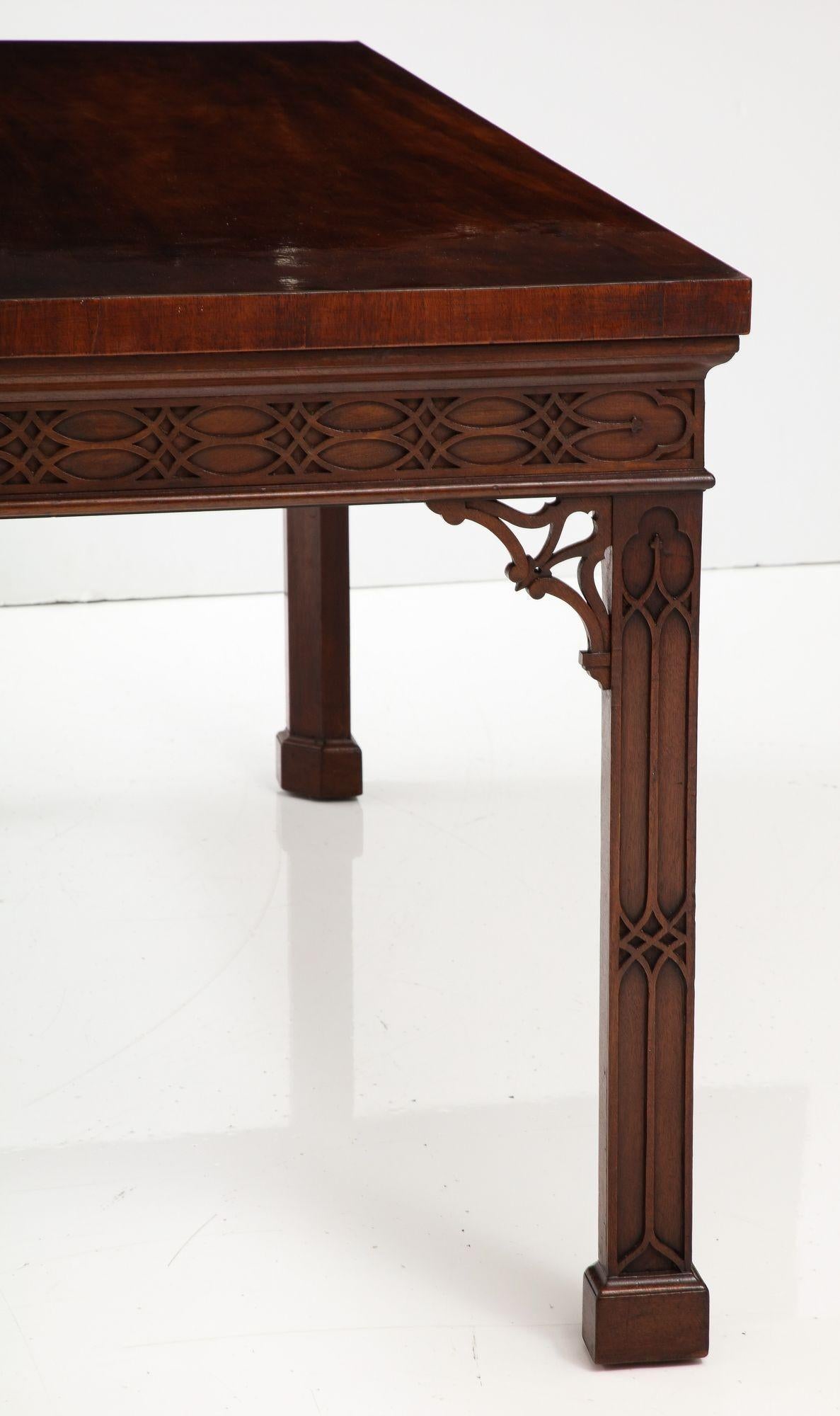 George III Chinese Chippendale Console Table For Sale 8