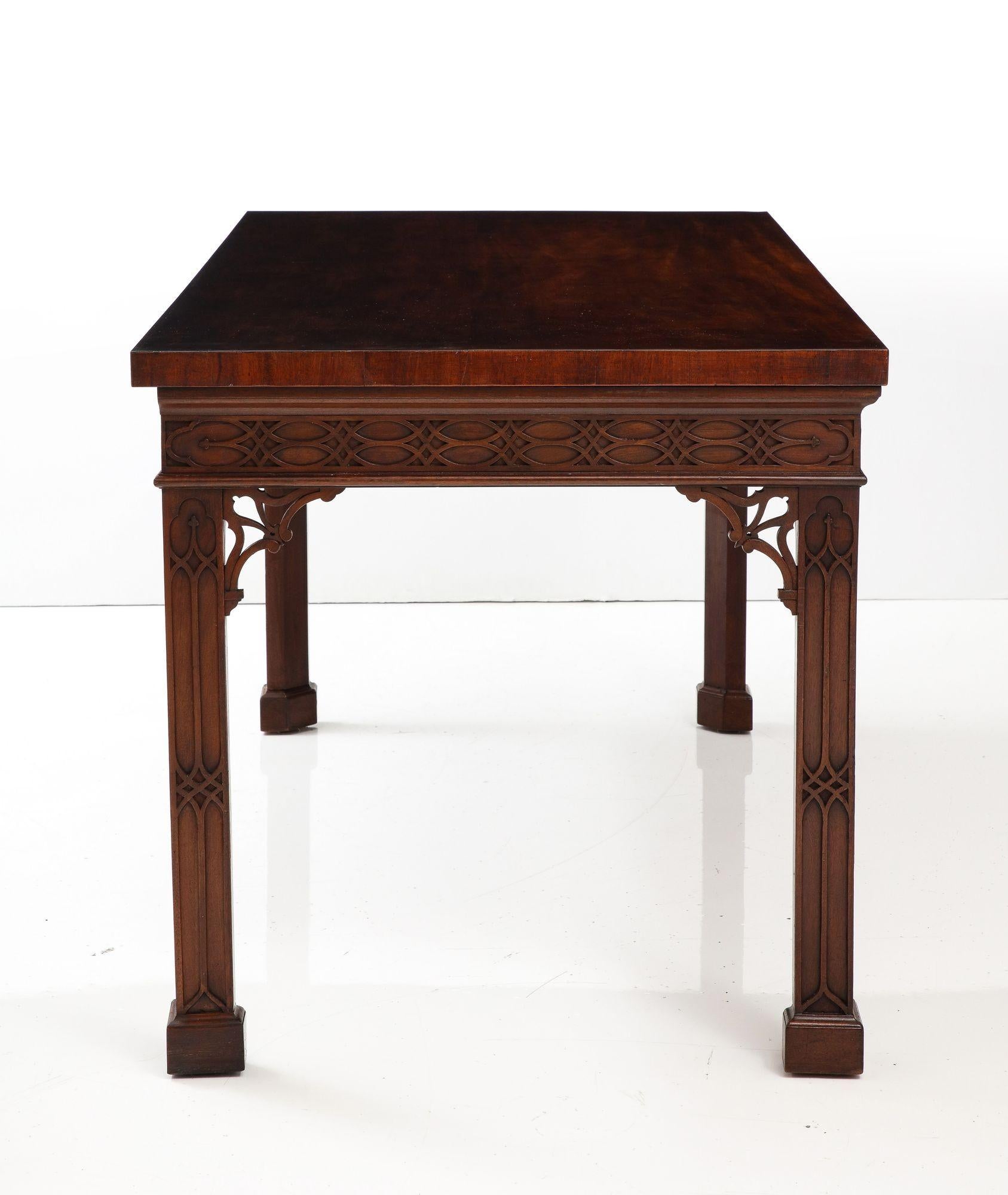 George III Chinese Chippendale Console Table For Sale 9