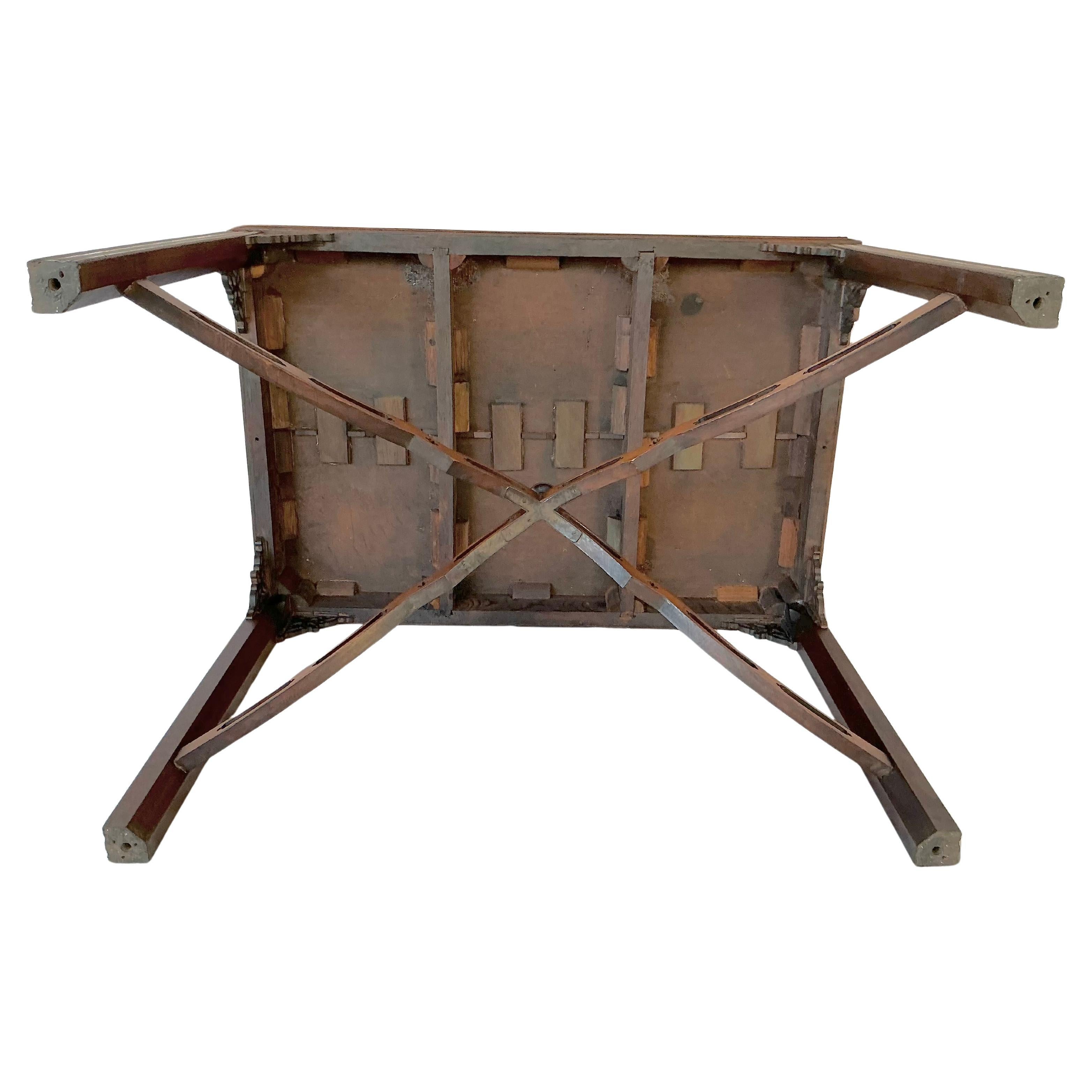 George III Chippendale Carved Mahogany Silver Table en venta 8