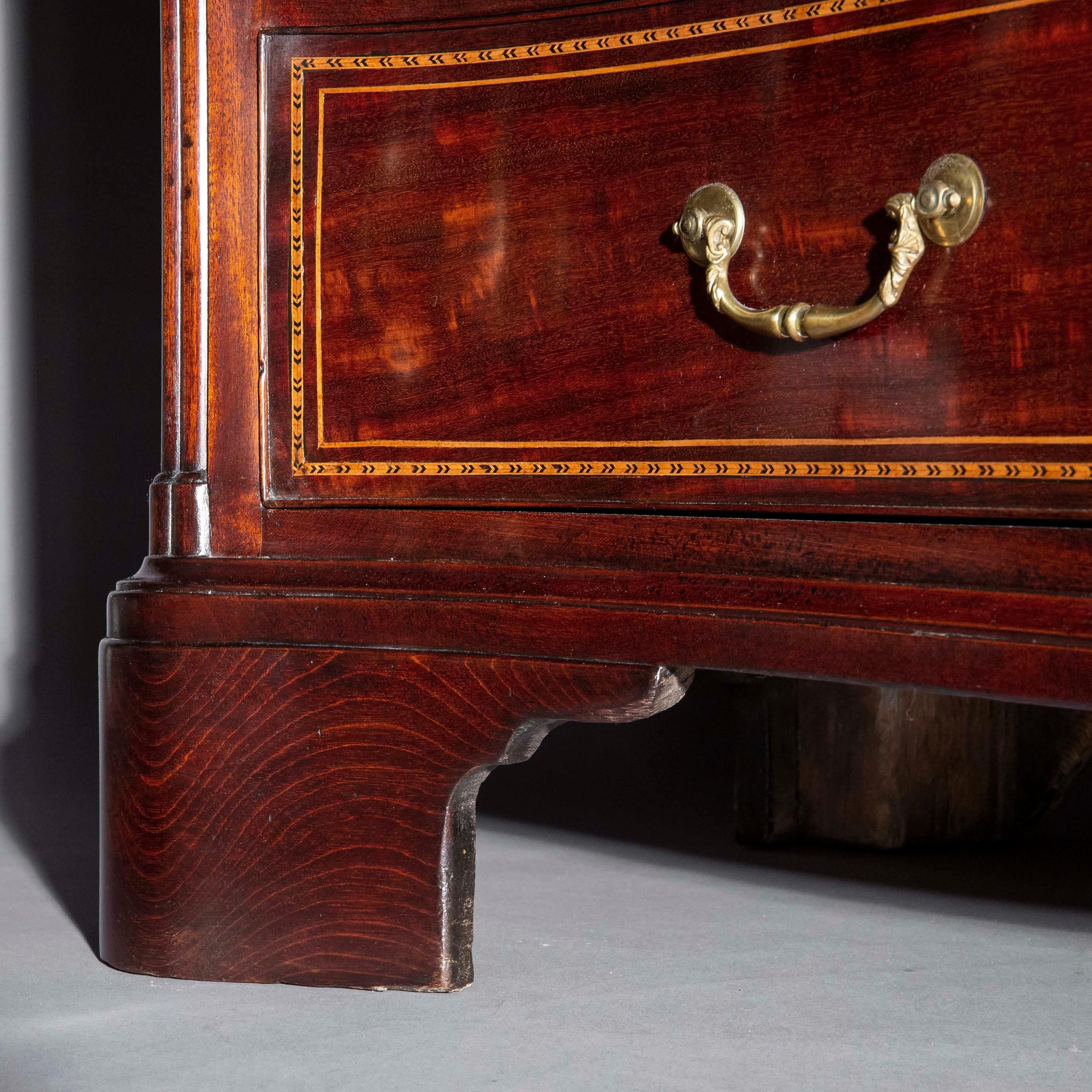 George III Chippendale Chest of Drawers 3