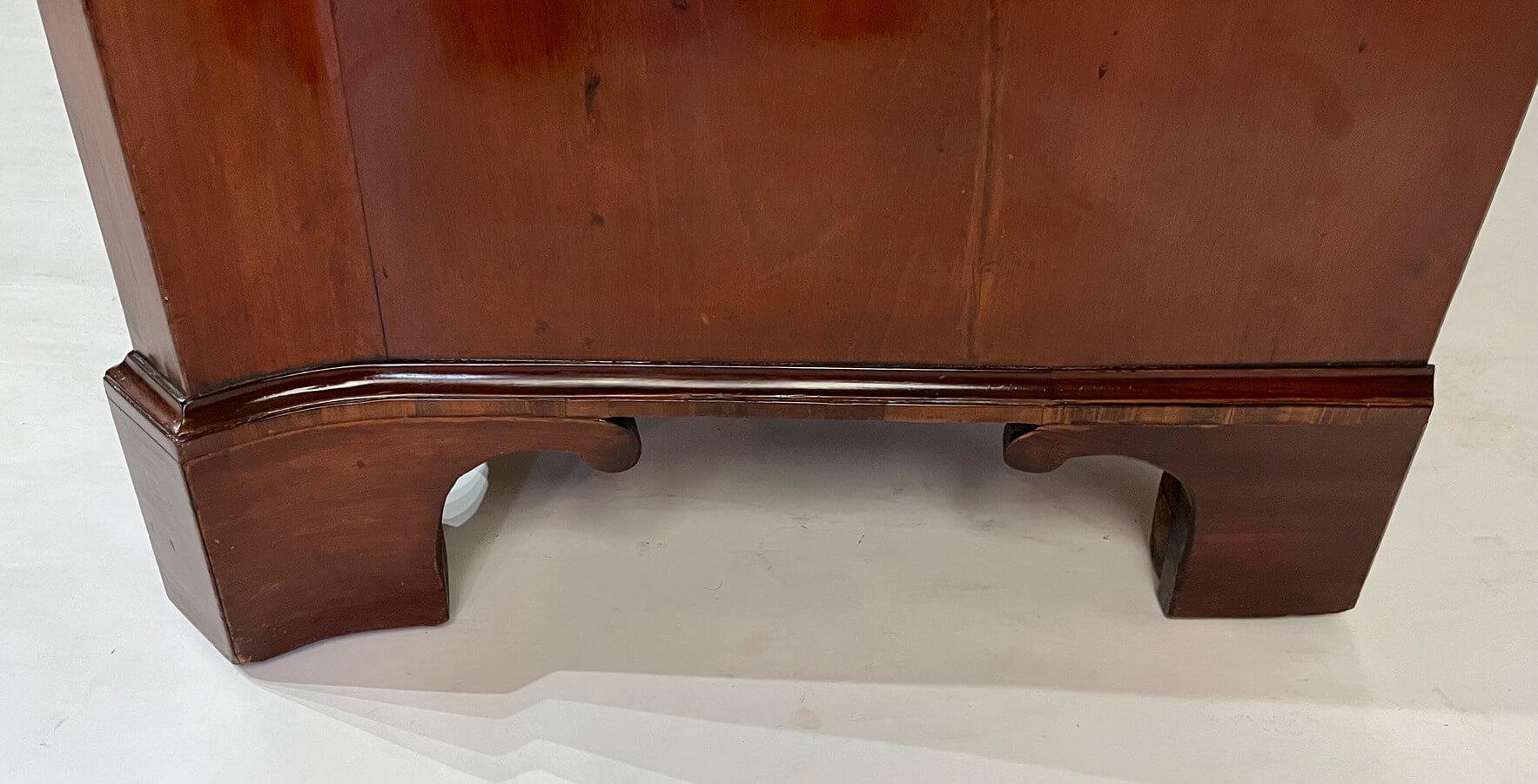 George III Chippendale Mahogany Serpentine Chest, James Winter & Sons 4
