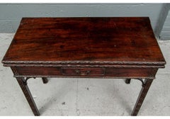 George III Chippendale Style Games Table for Restoration