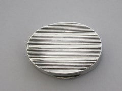 Vinaigrette commémorative en argent de George III, Lord Cuthbert Collingwood, 1809