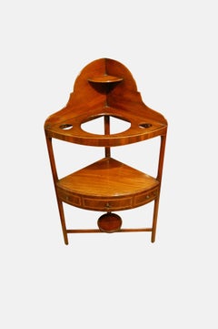 George III Corner Washstand