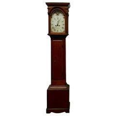 Antique George III Country Oak Long Case Clock by John Edwards of Norwich