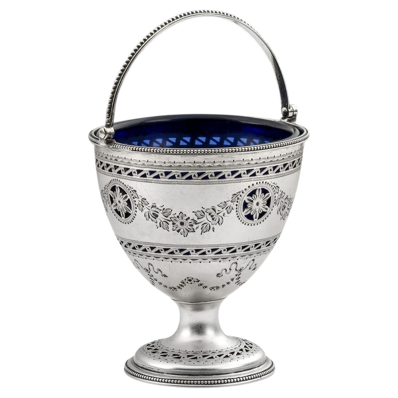 Cestino da crema di George III realizzato a Londra da Robert Hennell, 1784