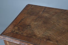 George III Crossbanded Walnut Kneehole Desk, England, Circa 1780