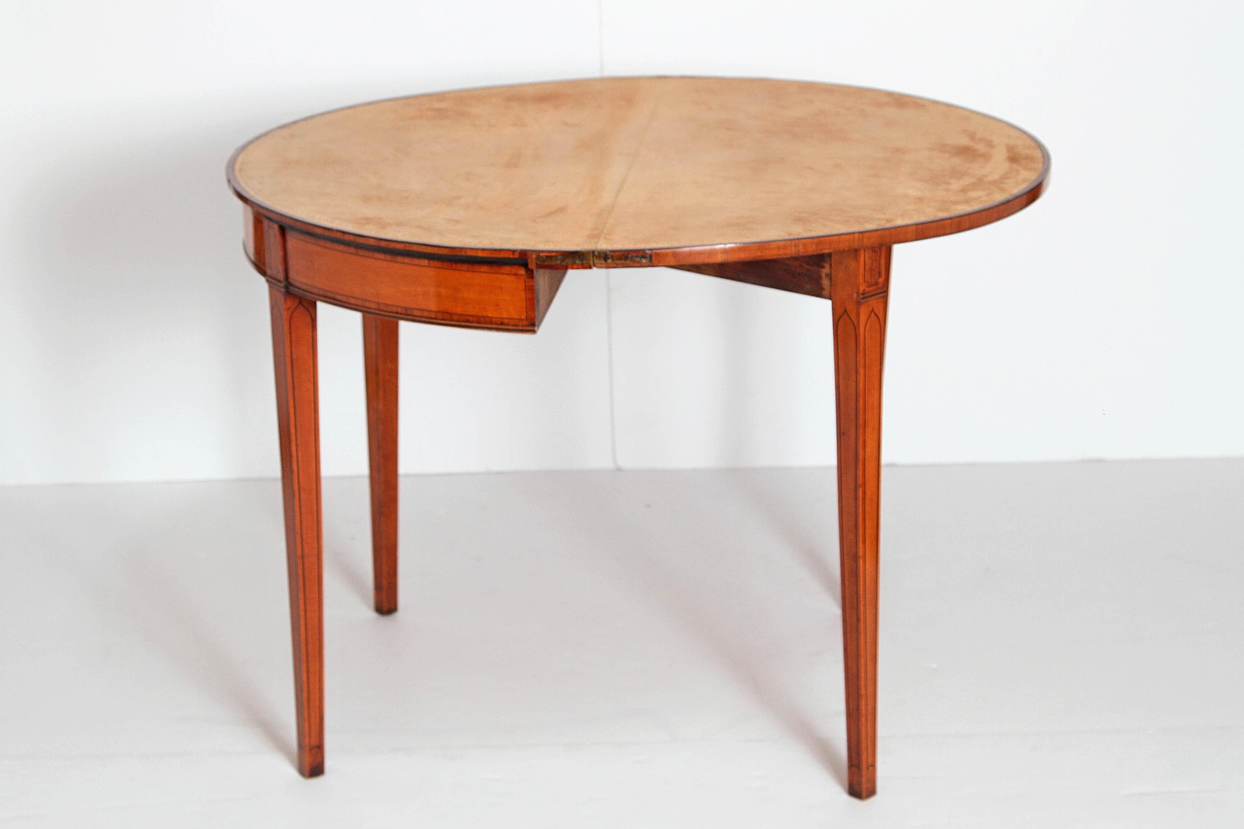 George III Demilune Games Table 5