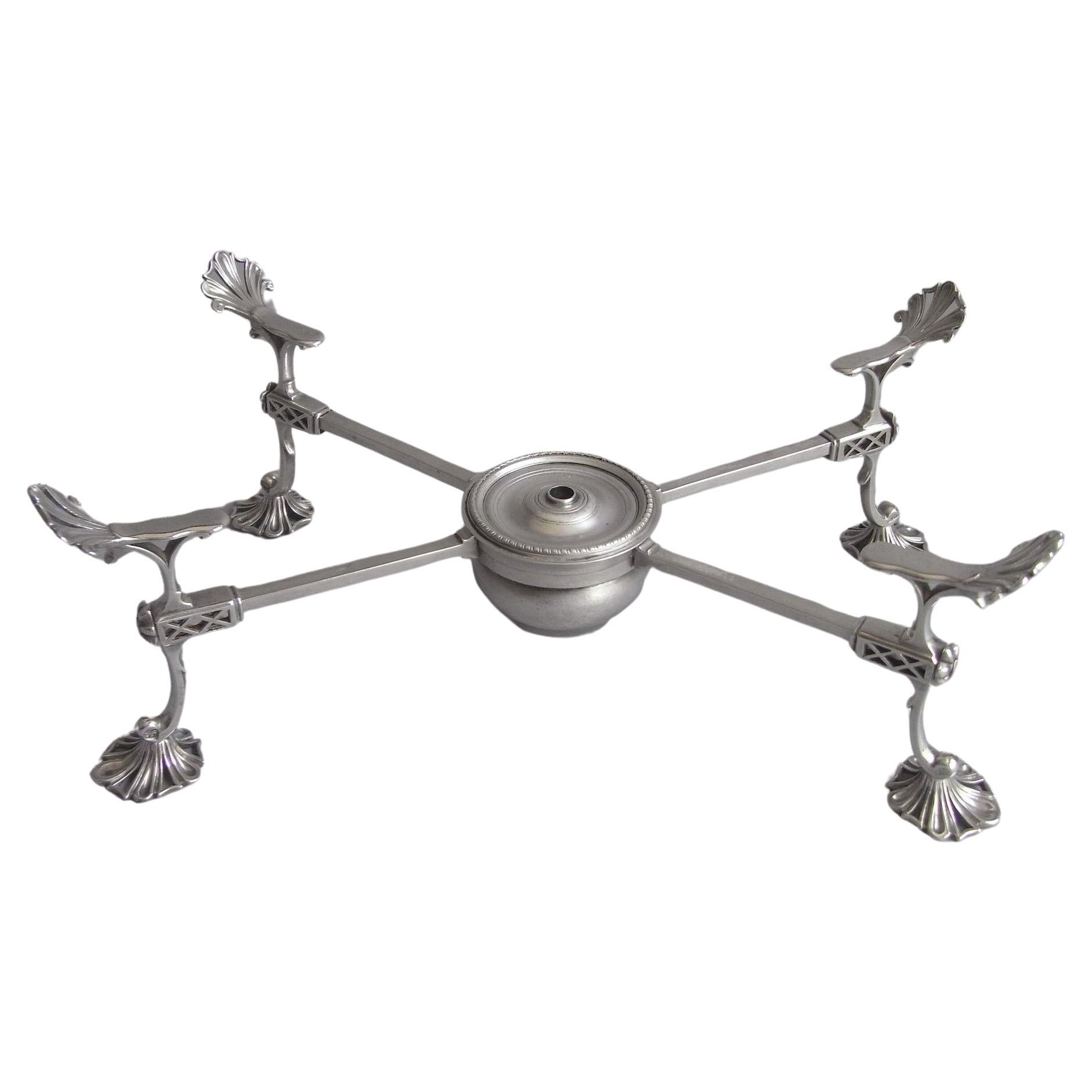 Croce da piatto di George III realizzata a Londra da William Plummer, 1772