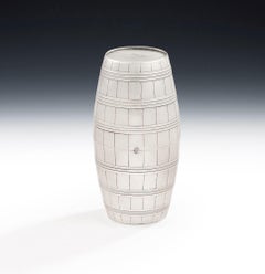 Doppelbecher aus der Zeit George III. Hergestellt in London von Peter, Ann & William Bateman, 1800