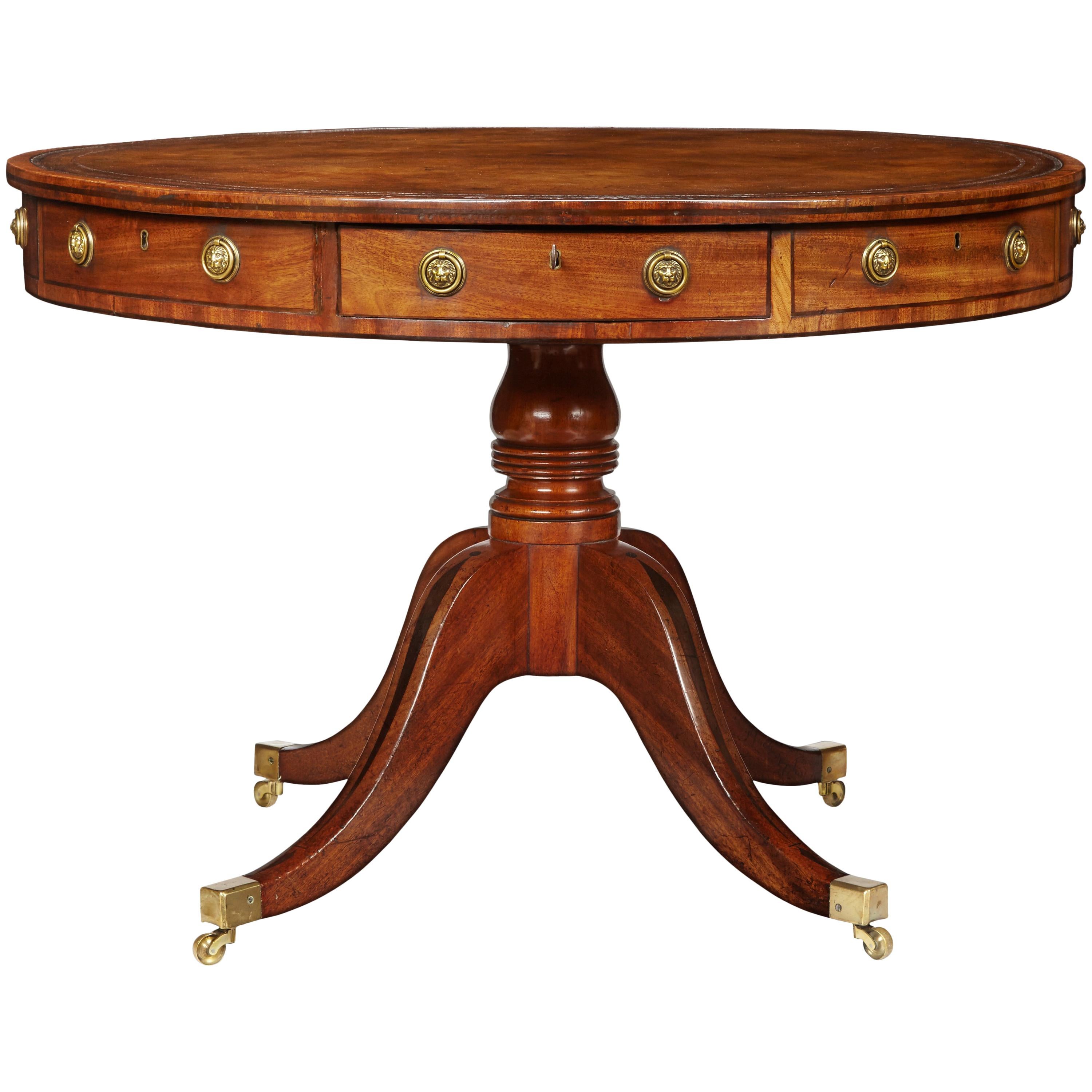 George III Drum Table