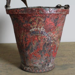 George III Early 19th Century Leather Fire Bucket
