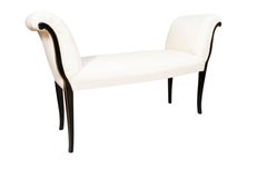 Banc de fenêtre ébonisé George III