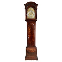 George III Eight Day Striking Mahogany Longcase Clock by Royal Maker