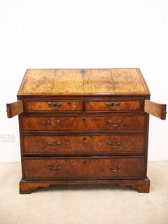 George III Elm Bureau, circa 1770