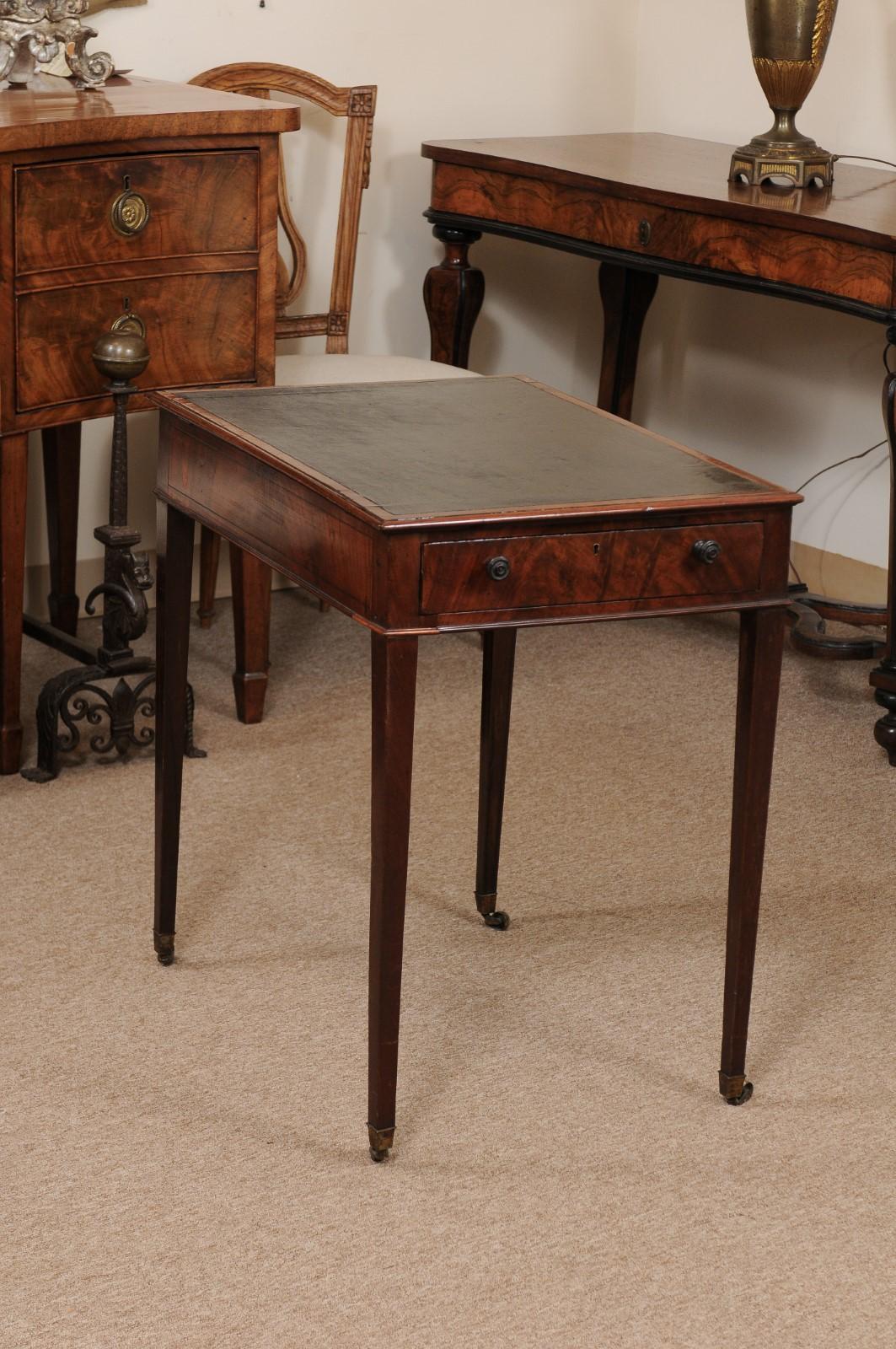George III English Architects Mahogany Side Table, circa 1790 5