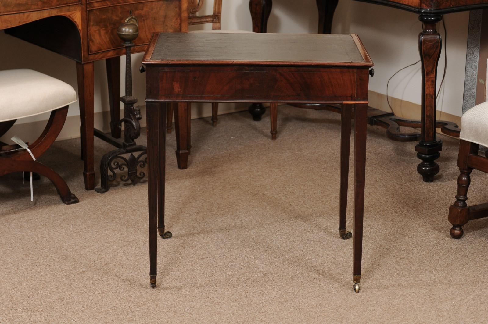 George III English Architects Mahogany Side Table, circa 1790 3