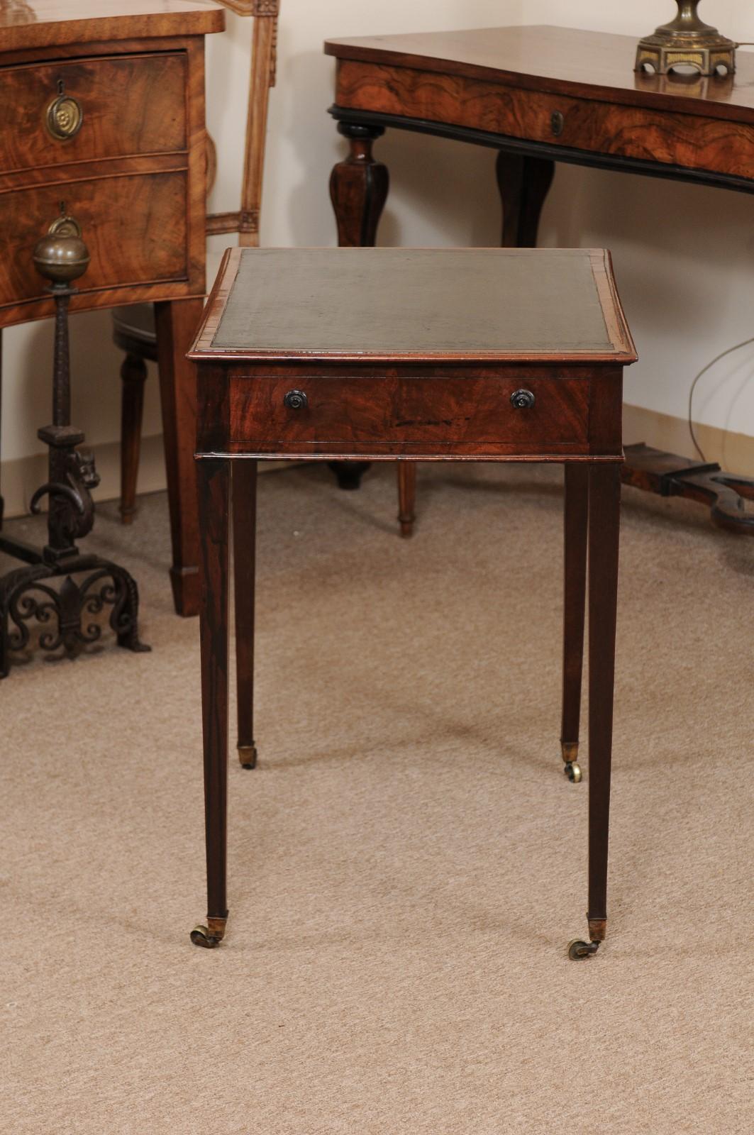 George III English Architects Mahogany Side Table, circa 1790 4