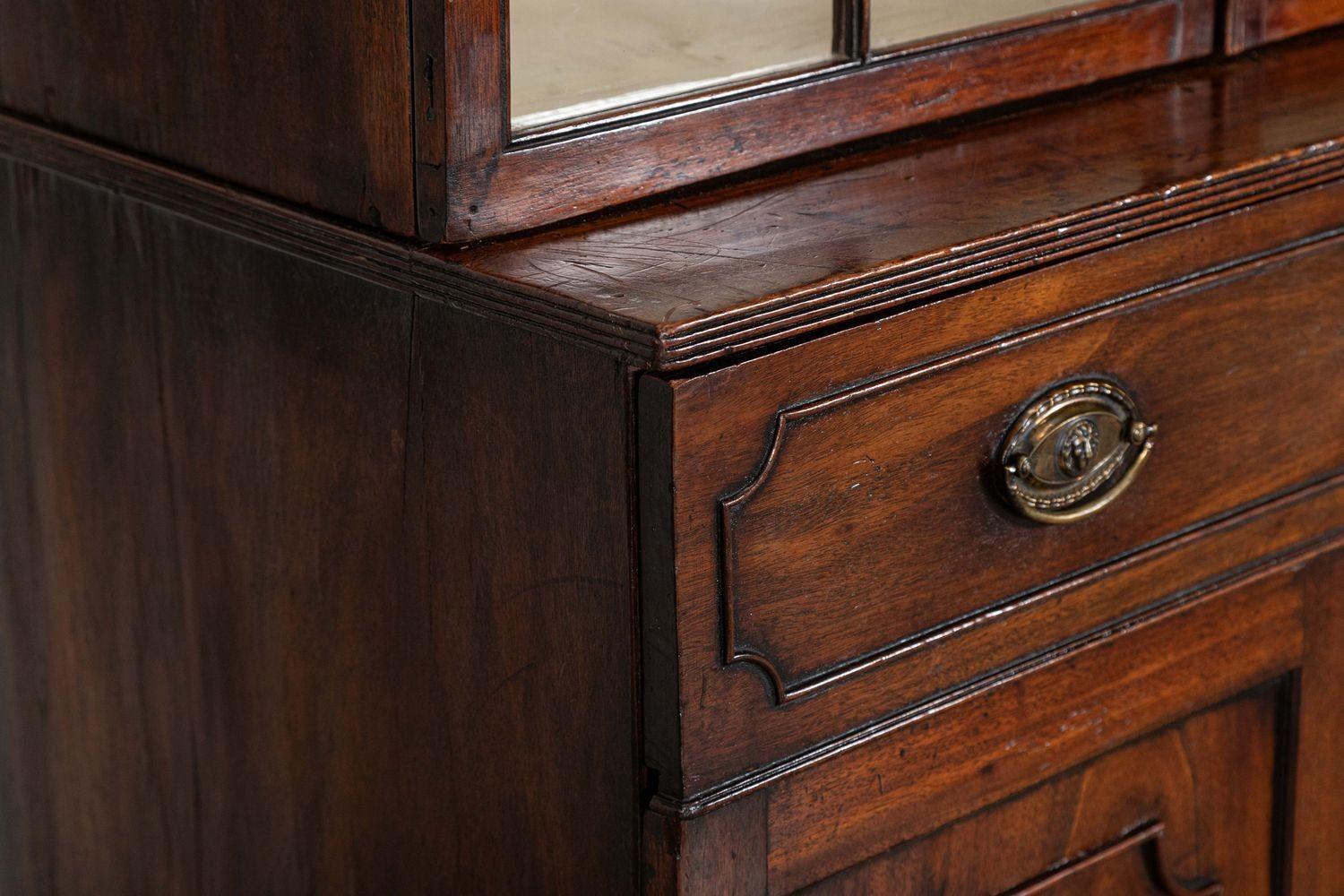 Libreria secretaire inglese in mogano smaltato di Giorgio III in vendita 15