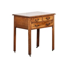 George III English Mahogany Writing Table