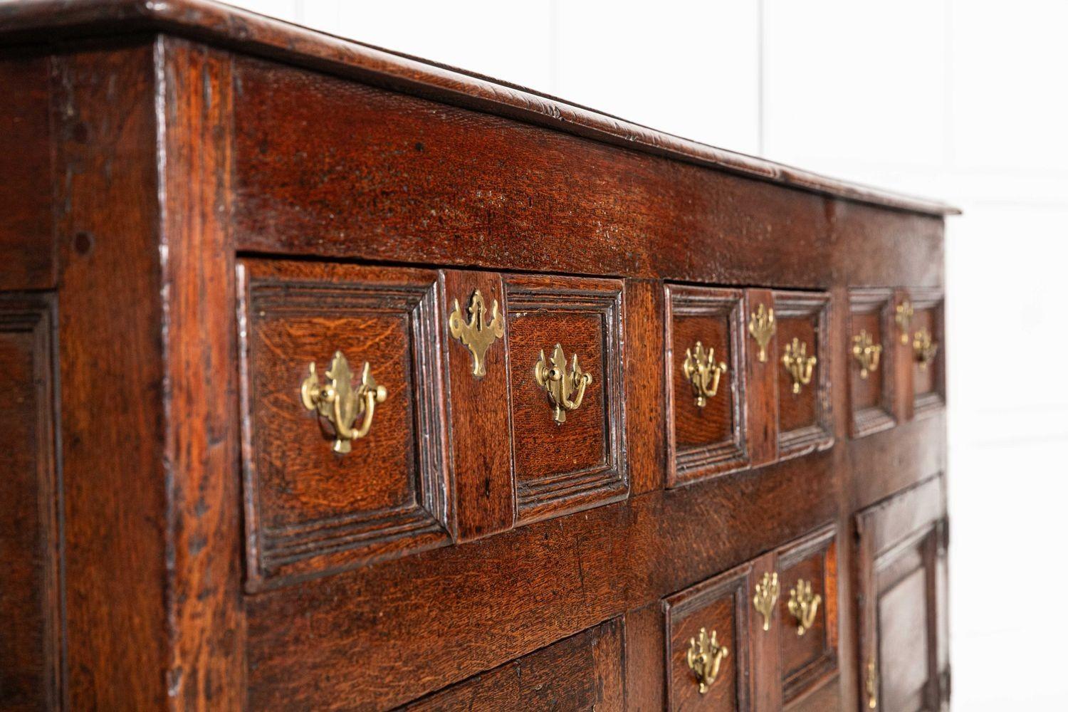 Base per comò George III English Oak in vendita 7