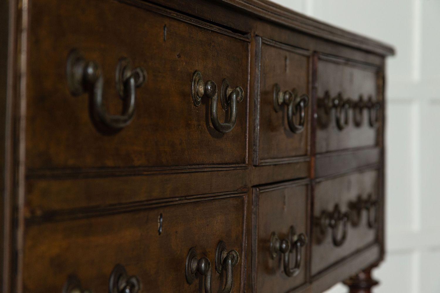 Base per comò George III English Oak in vendita 9