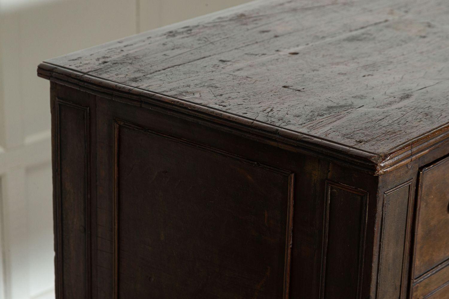 Base per comò George III English Oak in vendita 10