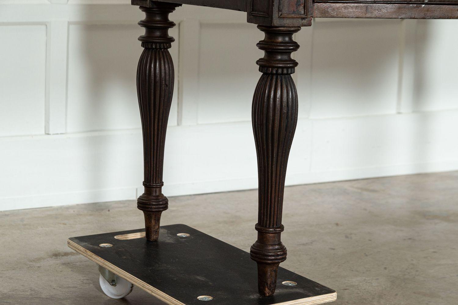 Base per comò George III English Oak in vendita 4