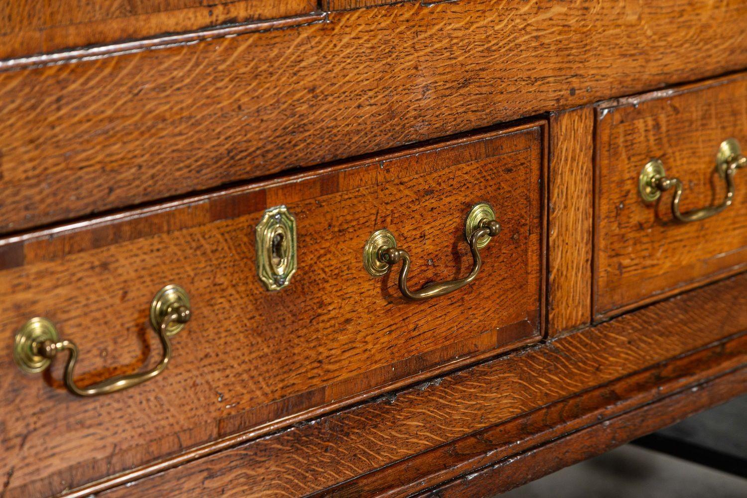 Cassapanca in Oak inglese di Giorgio III in vendita 1
