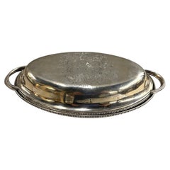 George III English Silver Covered Serving Dish by Edith Fennell, London, 1783