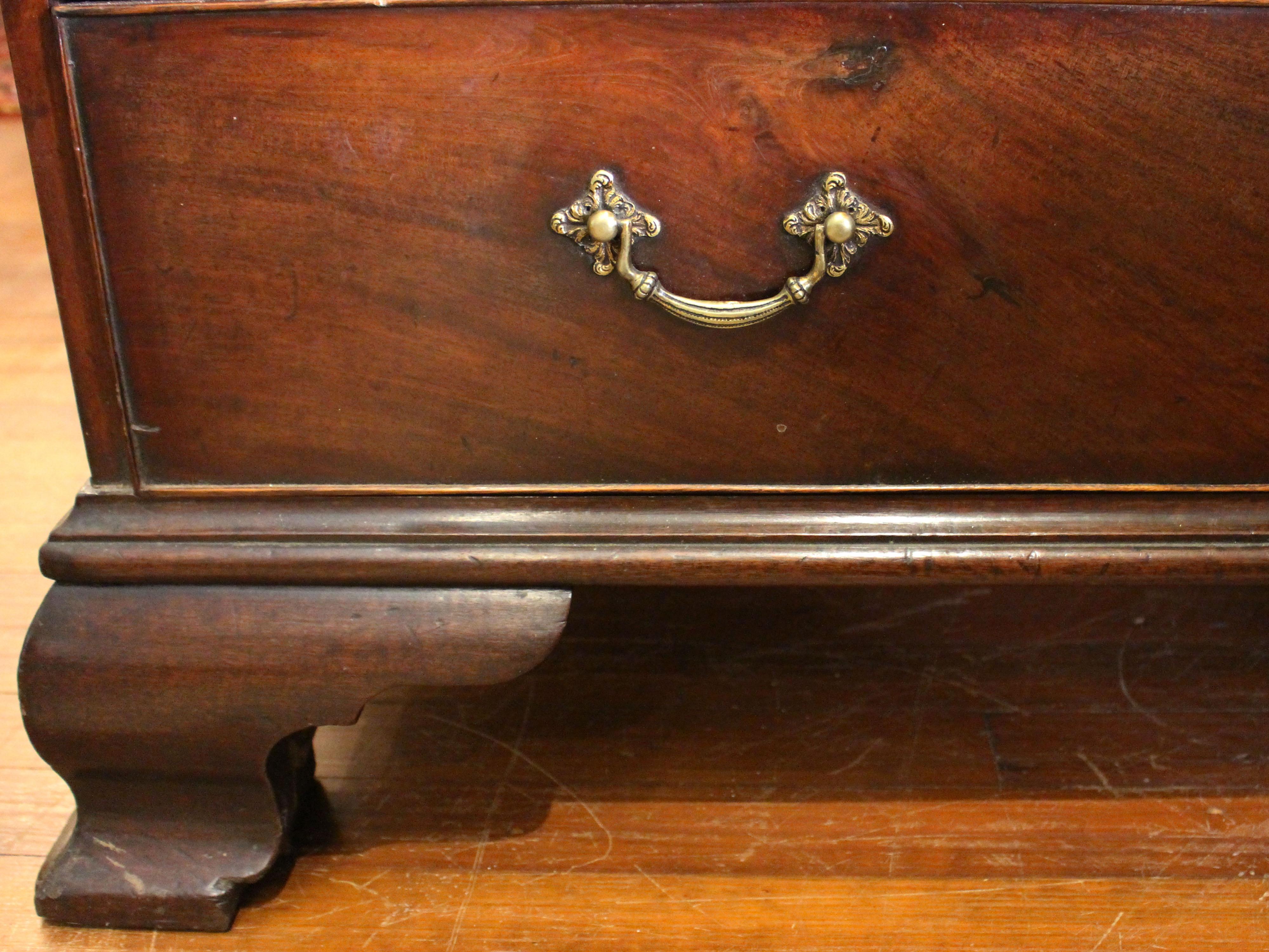 George III English Slant Front Bureau 2