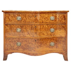 George III Field Maple Chest Of Drawers