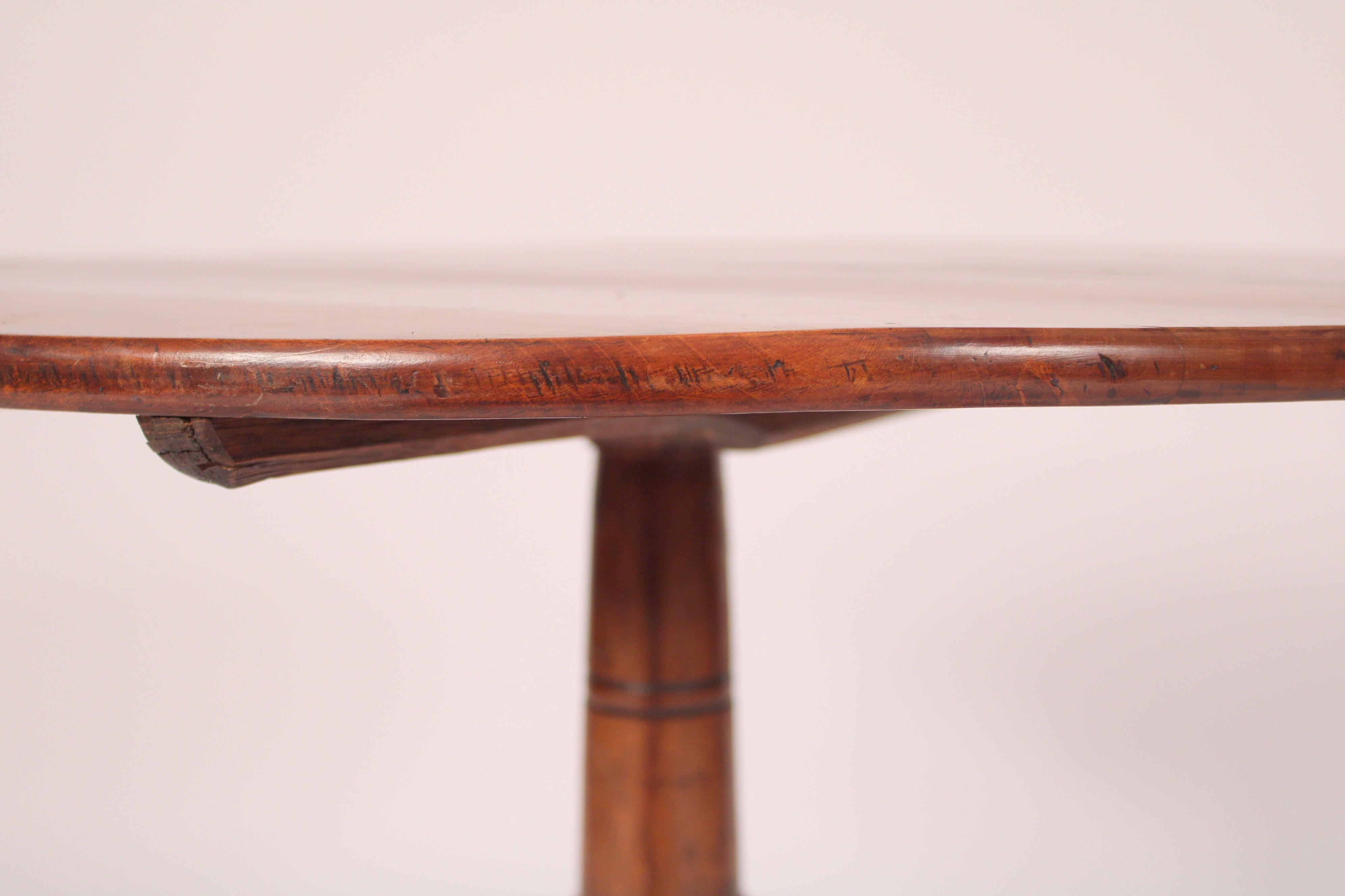 George III Fruit Wood Tilt Top Table For Sale 3