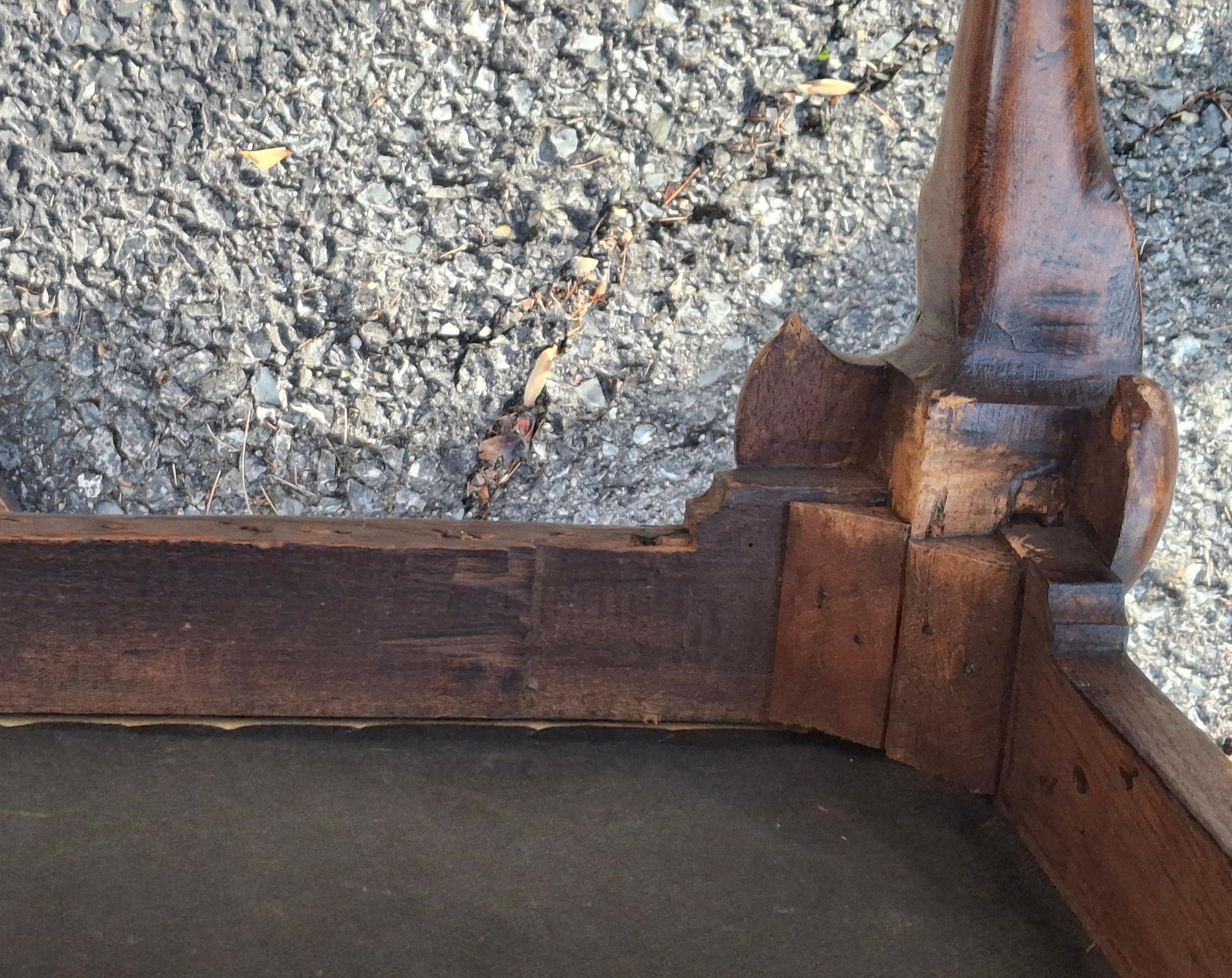 Tappezzeria Sgabello imbottito e in legno di frutta di Giorgio III, CIRCA 1810 in vendita