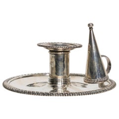 Bastone da camera in argento George III Garrard II