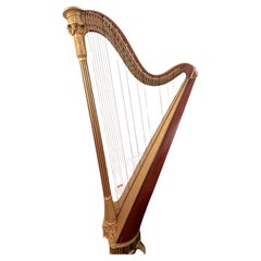 George III Gilt and Various Wood Harp