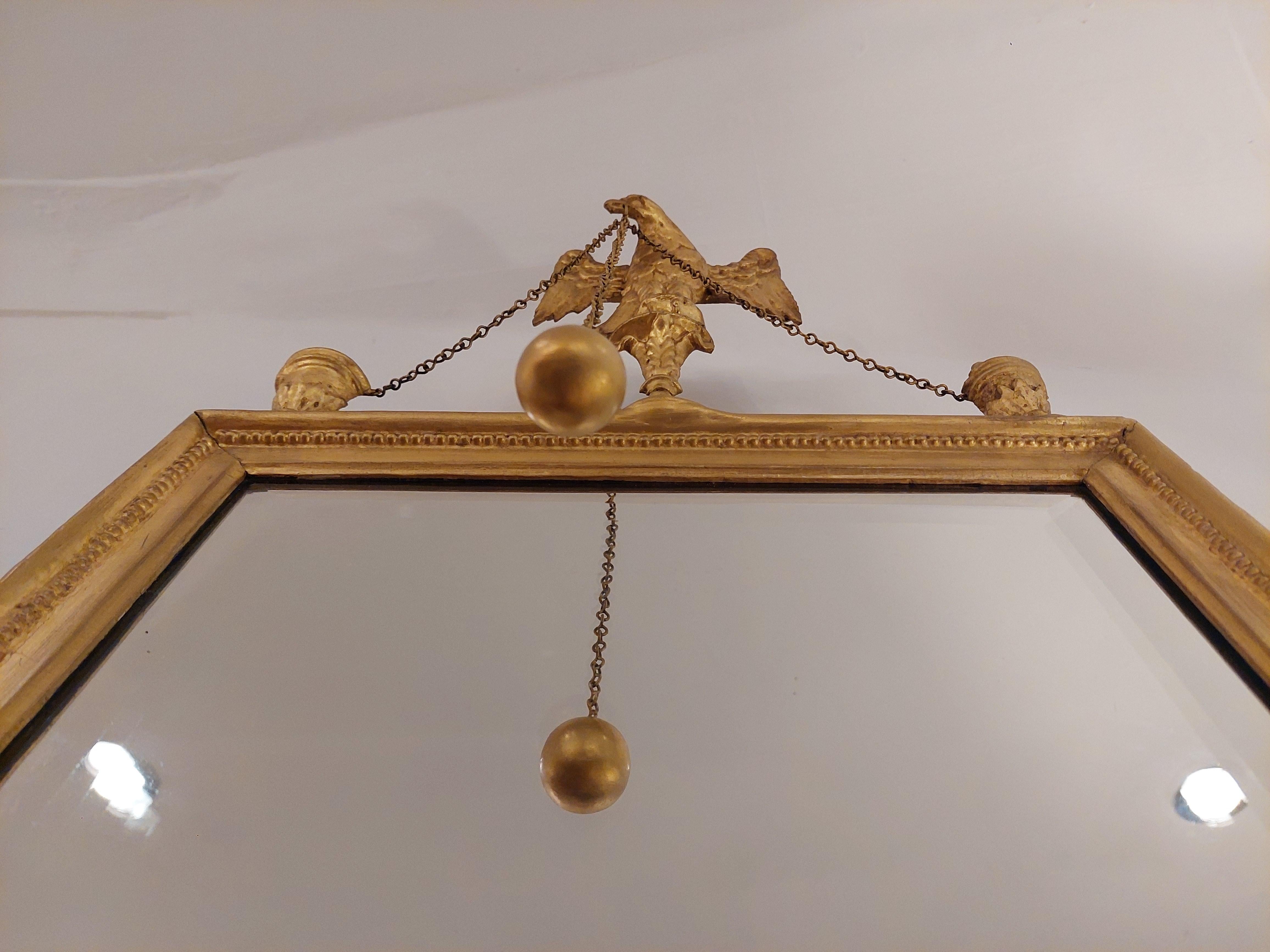 Specchio da molo dorato Giorgio III in vendita 3
