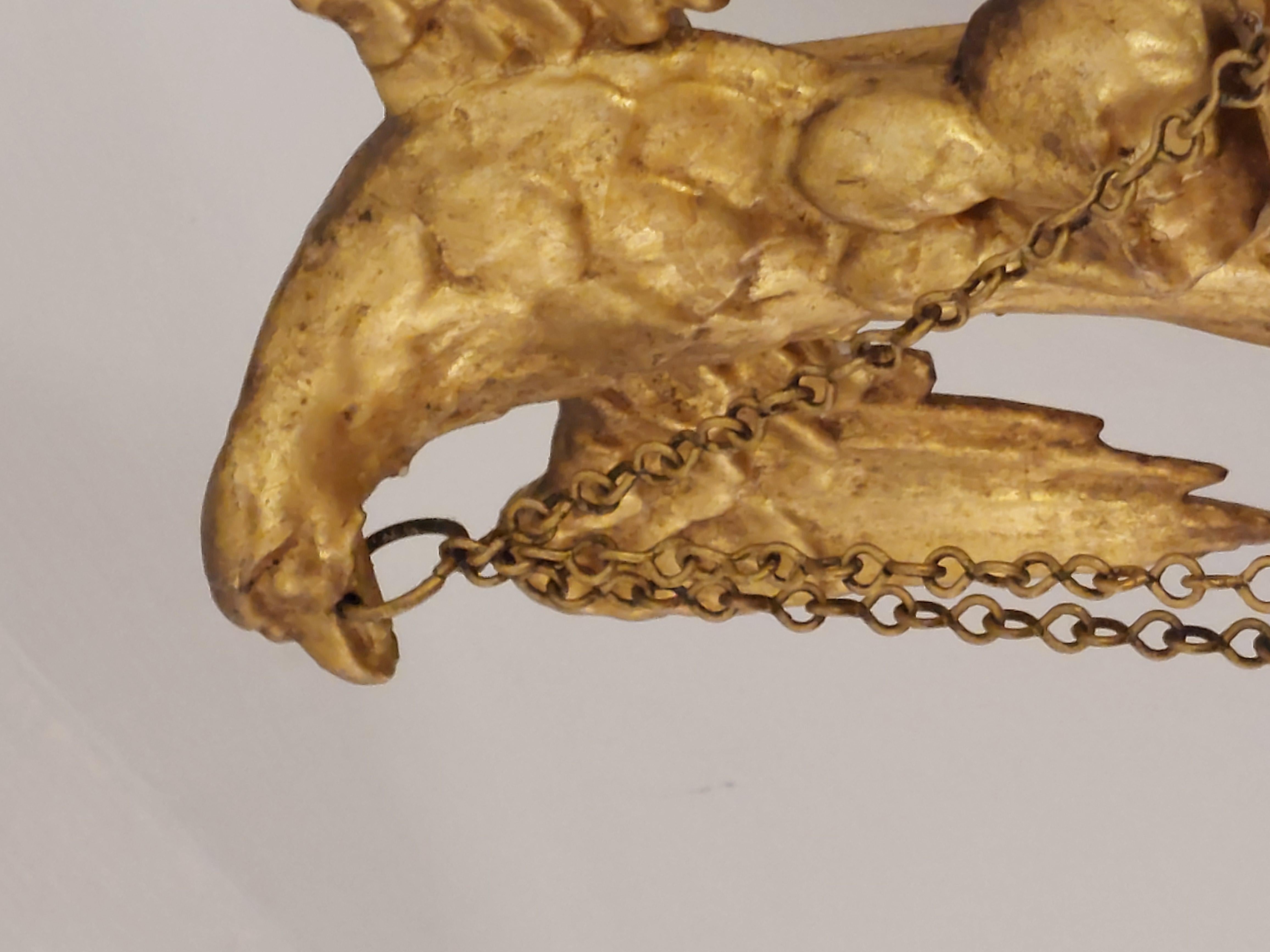 Specchio da molo dorato Giorgio III in vendita 4