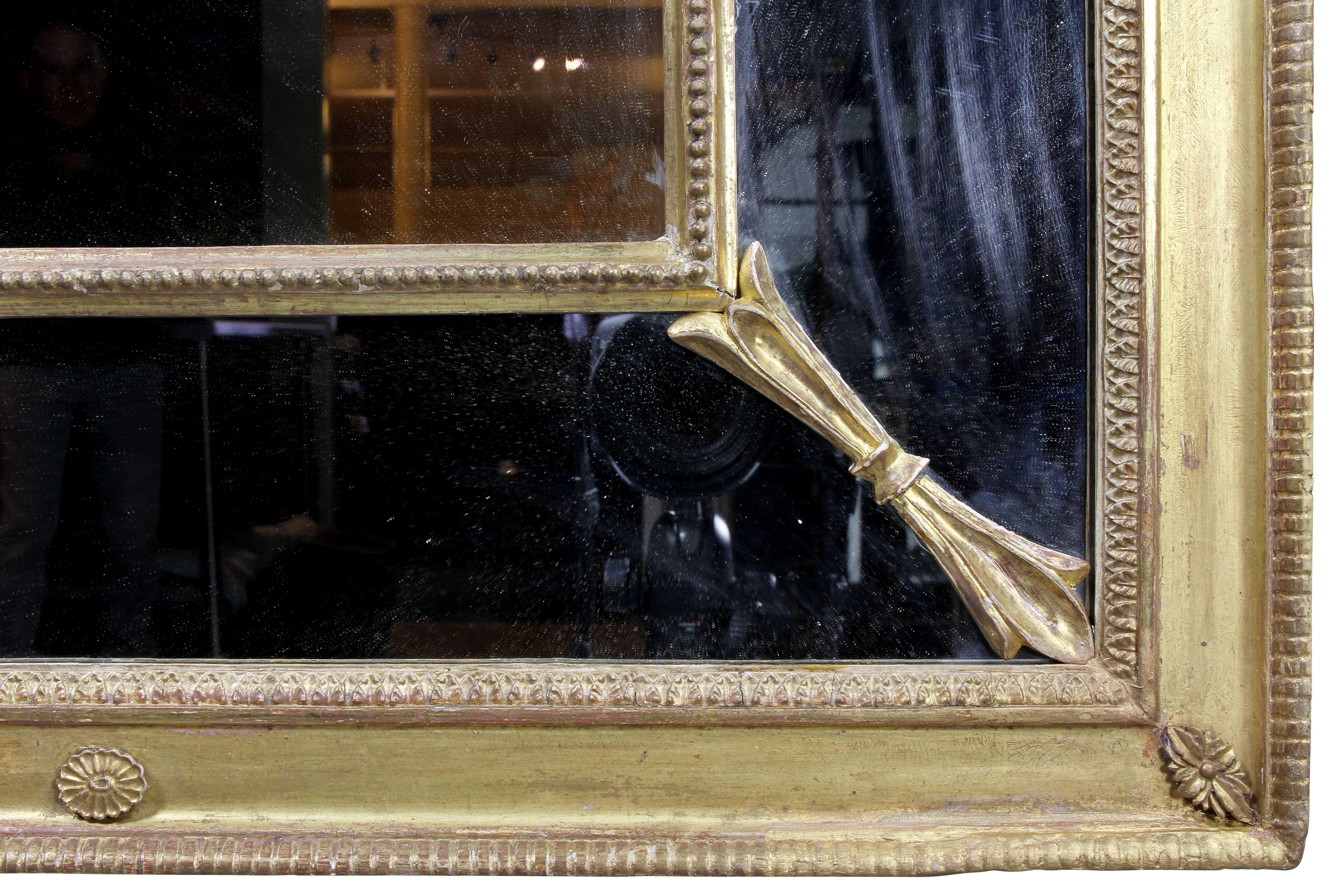 George III Giltwood Mirror In Good Condition In Essex, MA